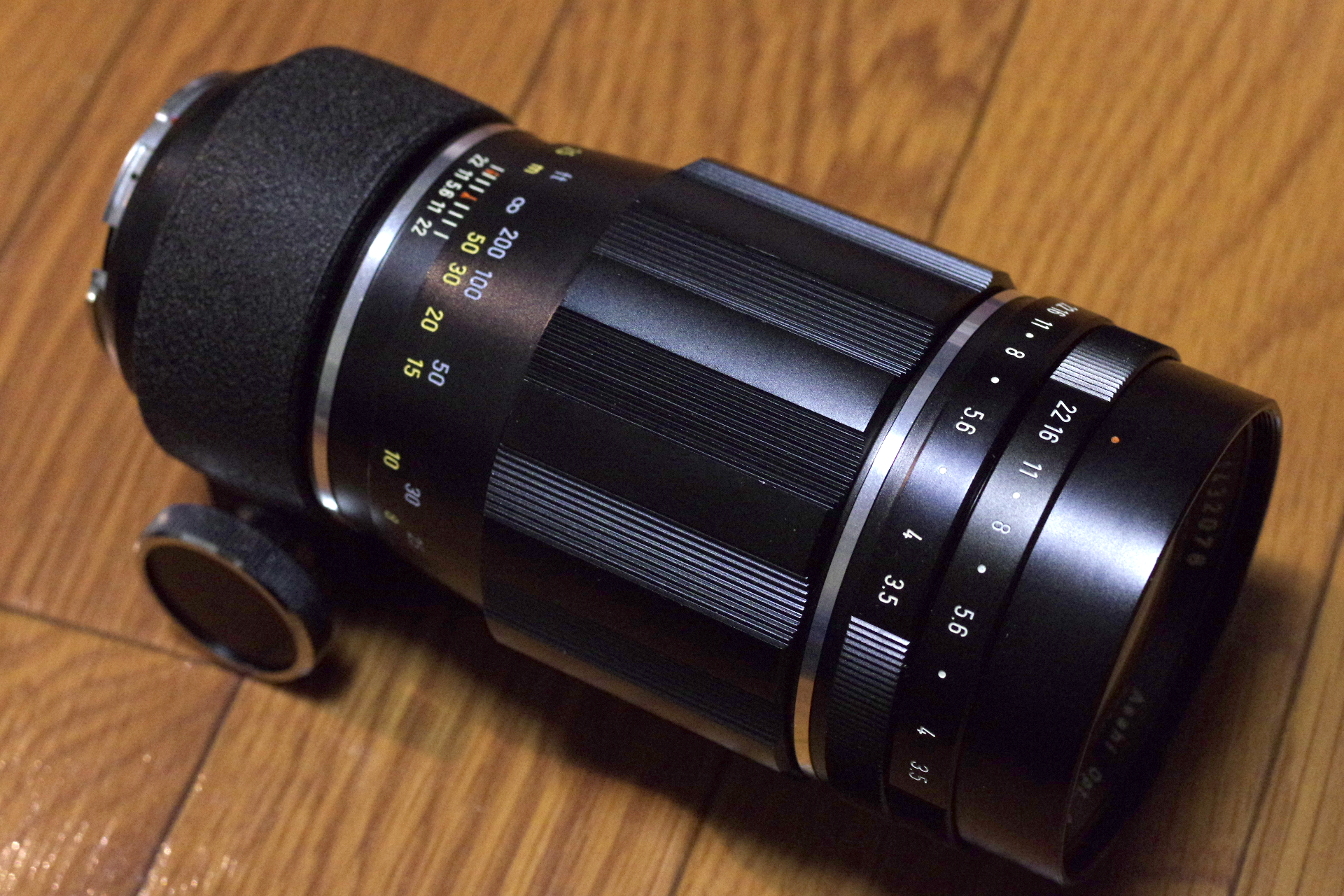 管理者不在の散財ブログ: Takumar 200mm F3.5