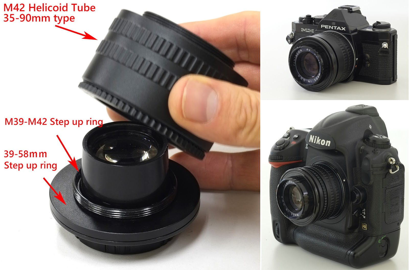 M42 MOUNT SPIRAL: VEB Pentacon AV (Meyer Optik Diaplan) 80mm F2.8