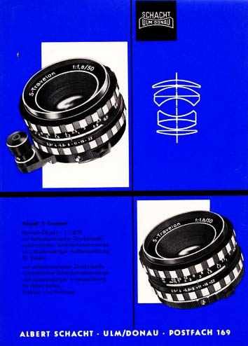 M42 MOUNT SPIRAL: A.Schacht Ulm Edixa-S-TRAVELON-A 50mm/F1.8 (M42)