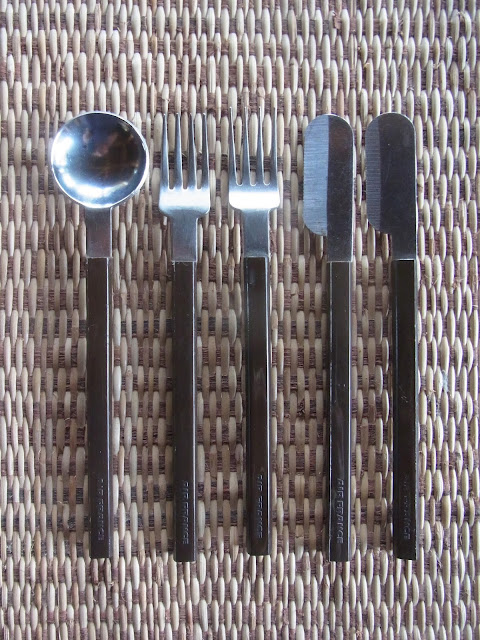 八郷の日々: エールフランスのカトラリー