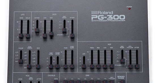 Roland MKS-50 シンセサイザープログラマー(PG-300)について考える