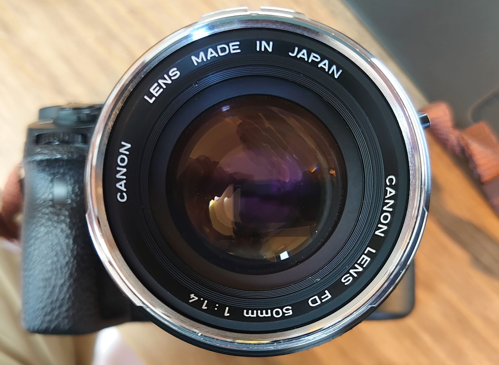 アリバイ日記: 【雑記】CANON FD 50㎜ F1.4のカビ取りに挑戦したお話