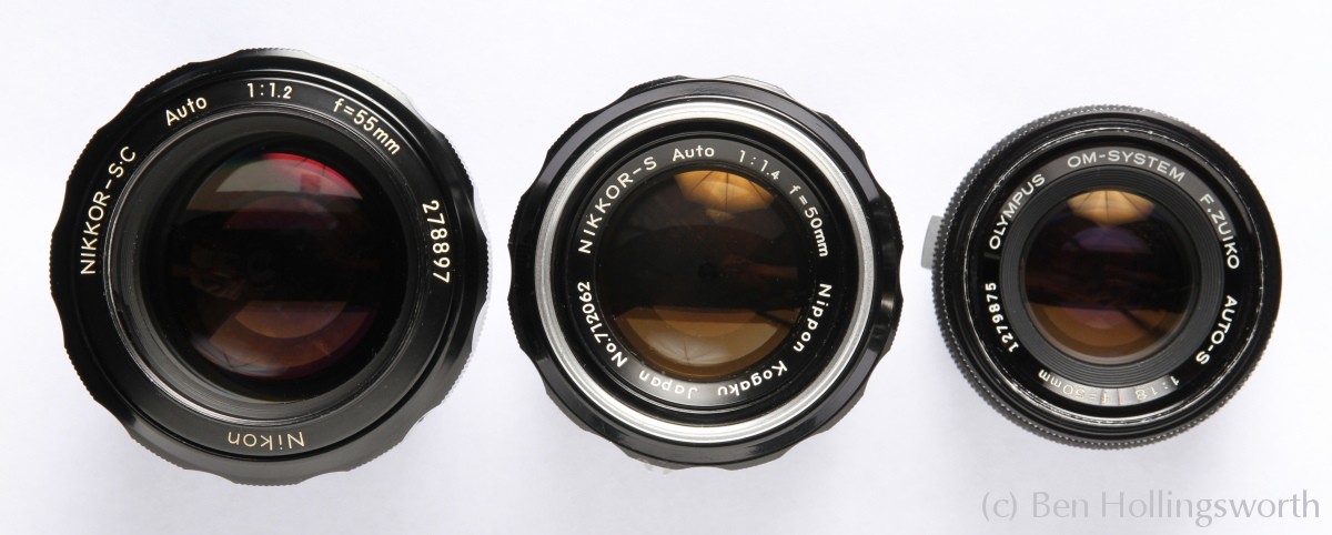 Prairie Rim Images: Old glass: Nikon Nikkor-S.C Auto 55mm f/1.2