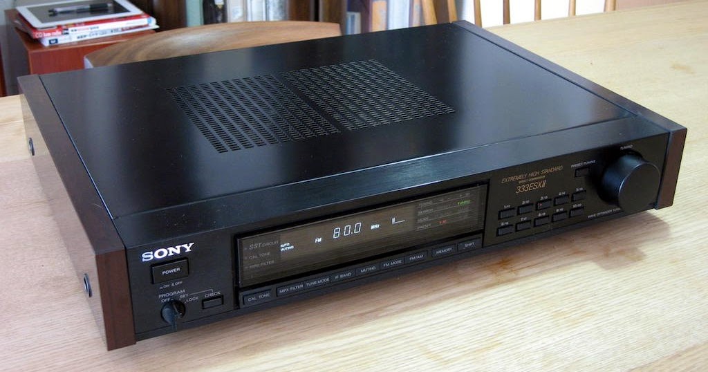 ☆ SONY ソニー ST-S333ESXⅡ FM/AM ステレオチューナー 受信しました