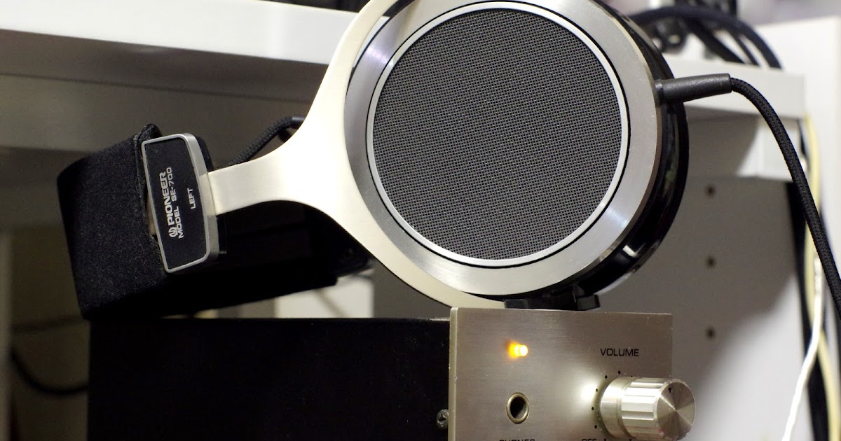 PIONEER パイオニア ステレオ ヘッドホン SE-700 劣化有り PIONEER SE