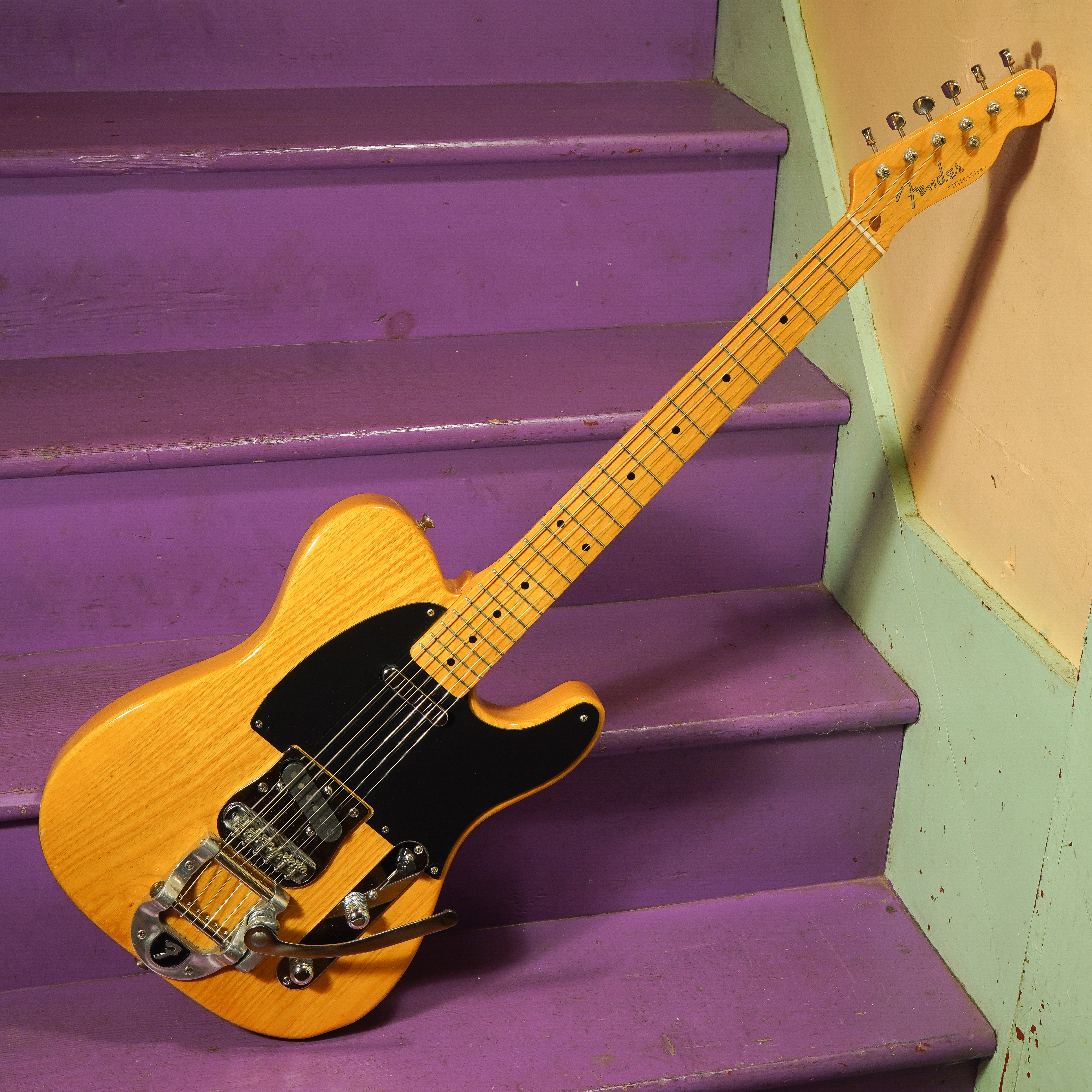 2004 Fender Japan TL-52 BIG Bigsby-Tailed Telecaster Electric Guitar
