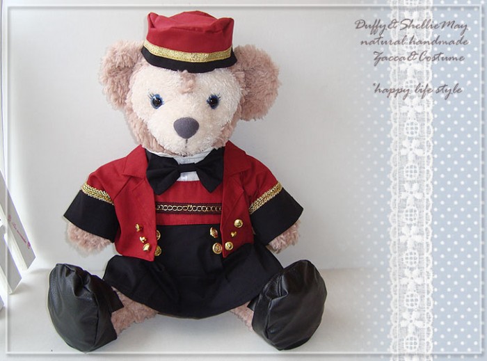 ダッフィー 25周年 ホテル ミラコスタ ぬいぐるみ コスチューム