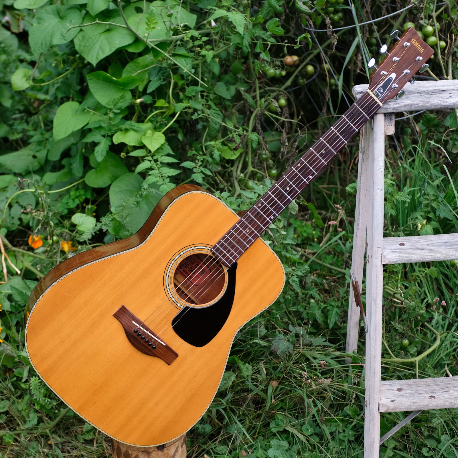 1968 Yamaha FG-180 Red Label Jumbo Flattop Guitar