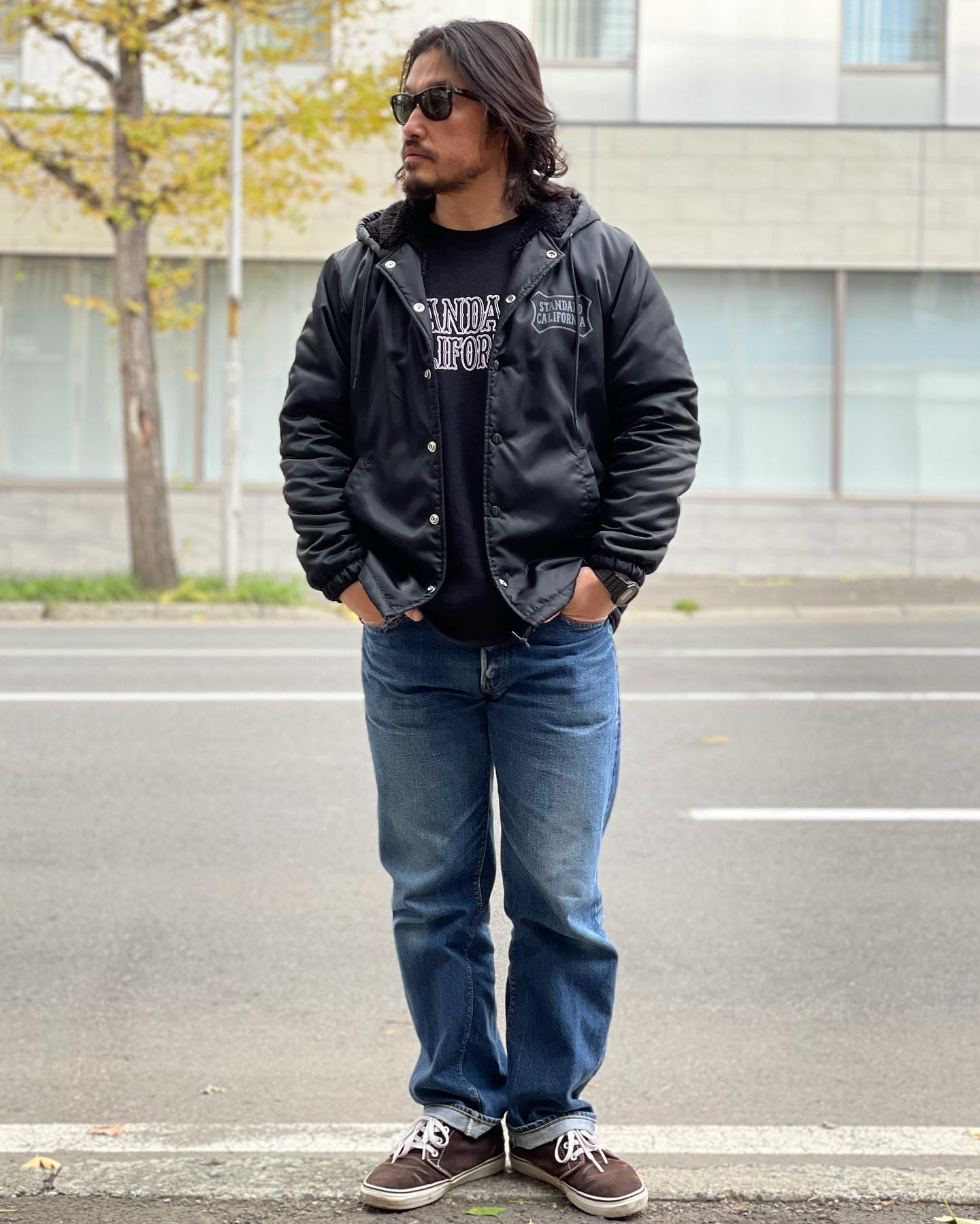 STANDARD CALIFORNIA BOA HOOD COACH JACKET