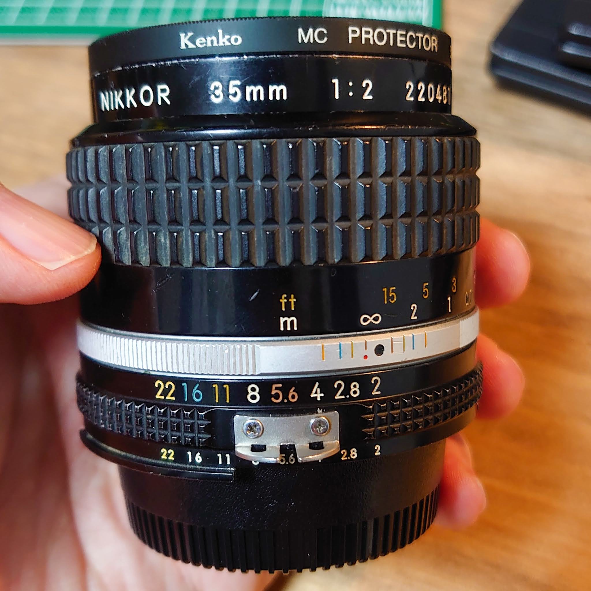 アリバイ日記: 【オールドレンズ】色っぽいニッコール Ai Nikkor 35mm