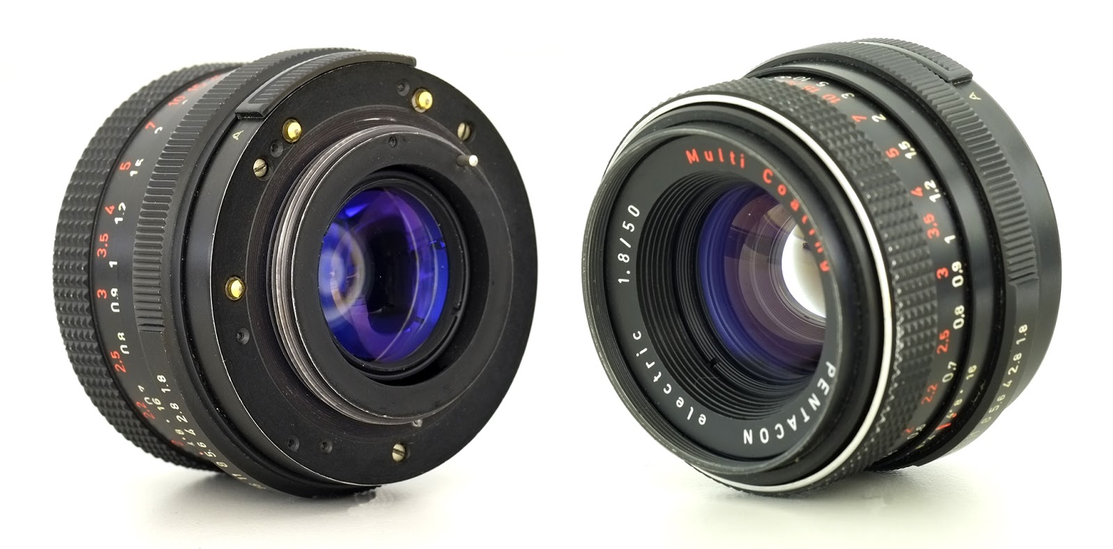 M42 MOUNT SPIRAL: VEB Pentacon auto 50mm F1.8 (M42) Early model