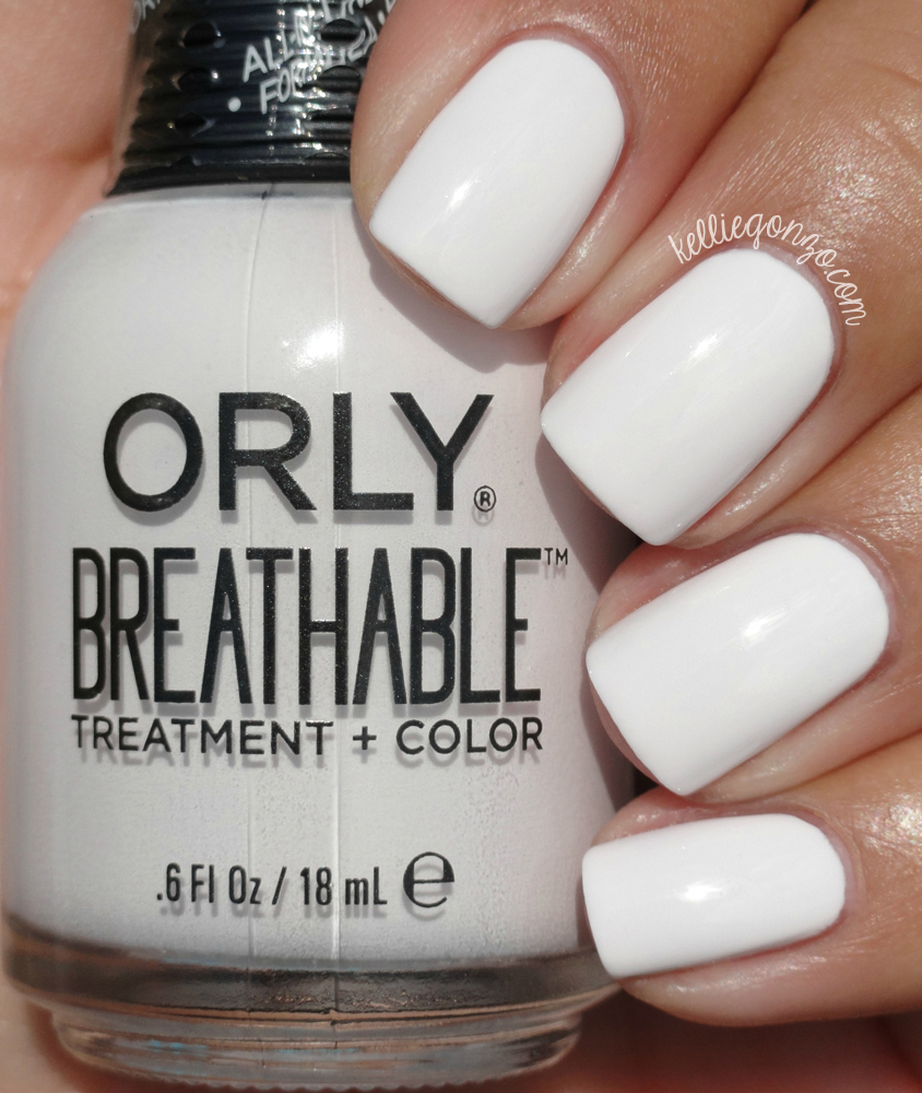 KellieGonzo: Orly Breathable Swatches & Review