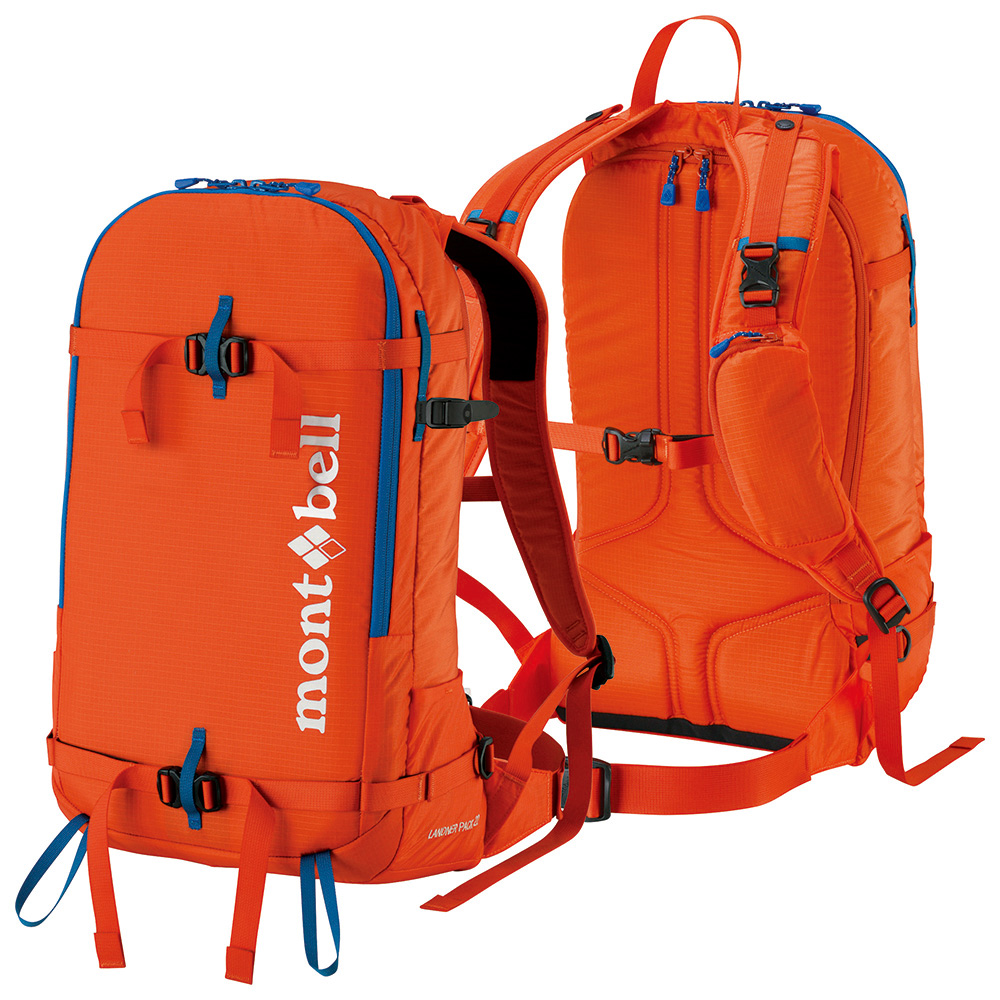 Gear Review バックカントリー用ザック モンベル ランドナーパック22L