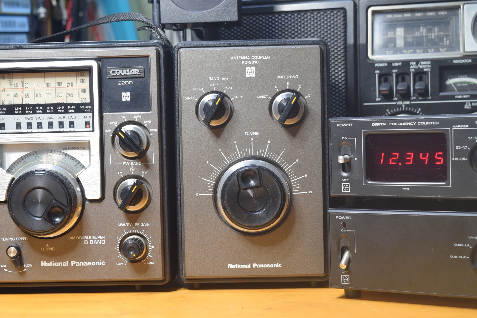 Wコールがききたくて: RD-9810（ナショナルアンテナカップラー）