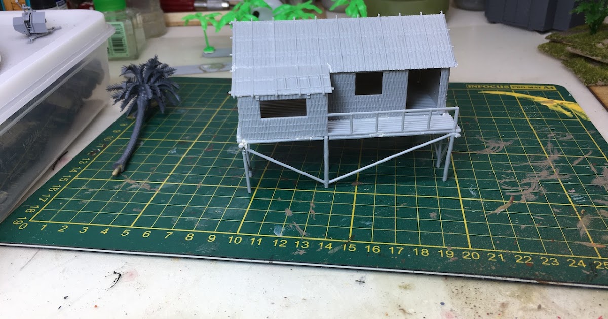 The Tactical Painter: Airfix Jungle Outpost