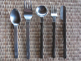 八郷の日々: エールフランスのカトラリー