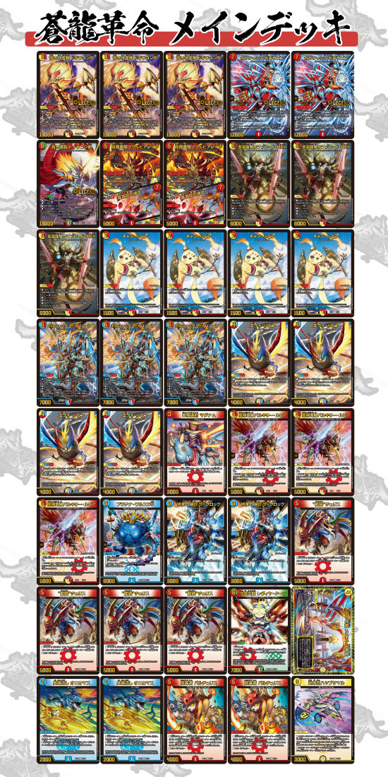 デュエマ】発売直前・蒼龍革命 デッキレビュー！【デッキの使い方付き