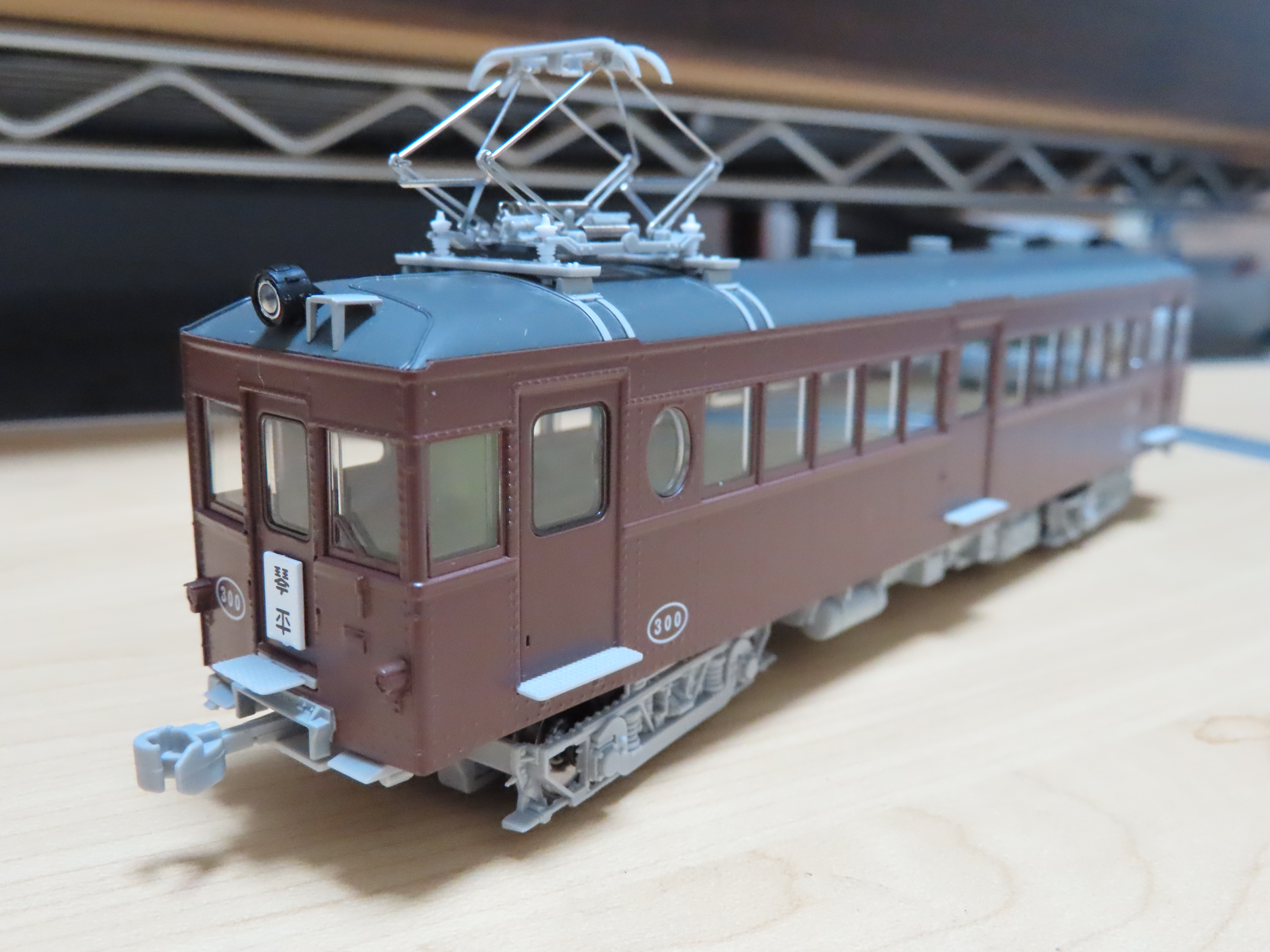 ハマちどり写真帖: 【HO】琴電3000形を模型で永久保存！