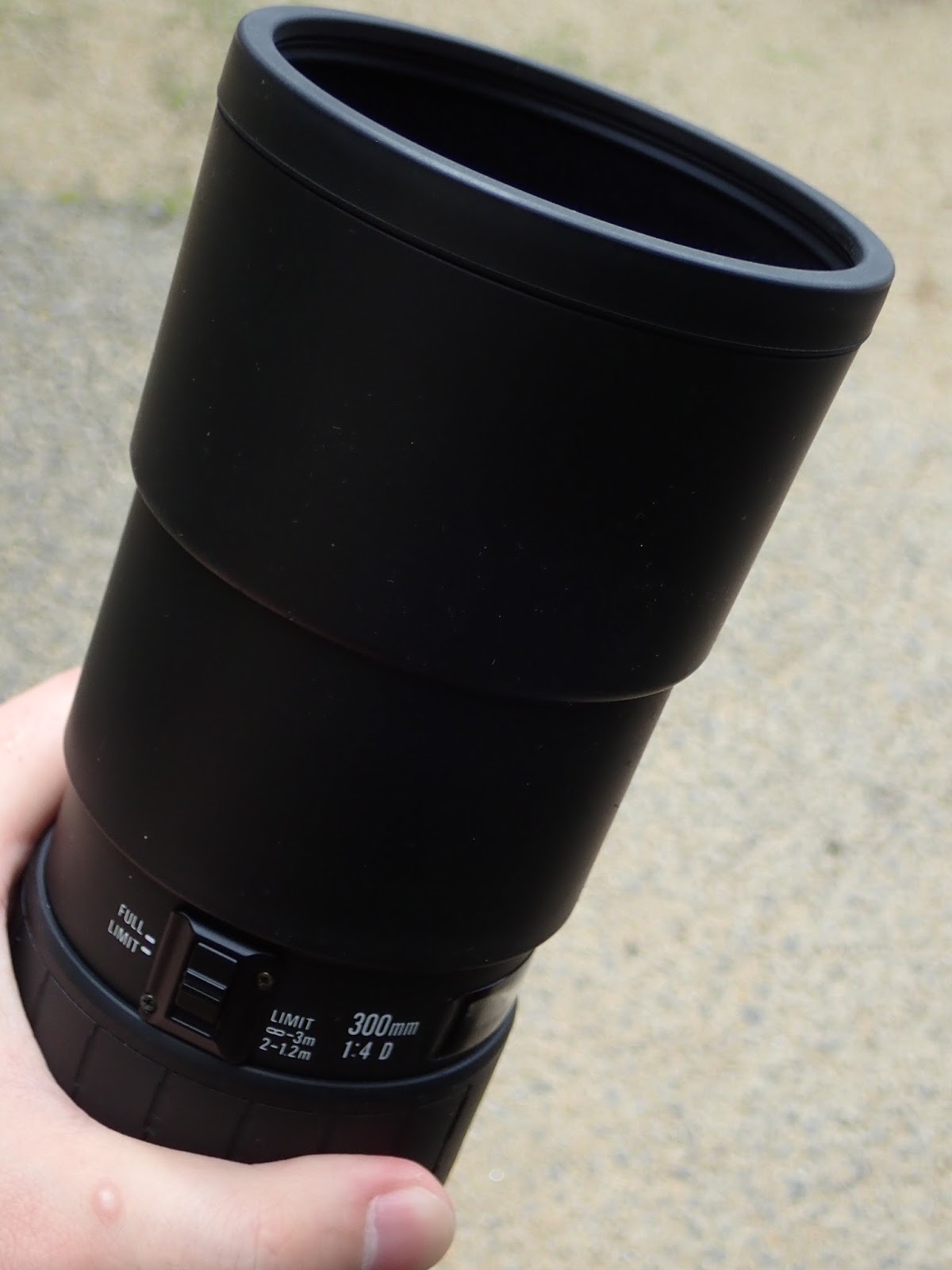 猿の腰掛けEX/in: レビュー依頼をこなす ～ SIGMA 300mm/F4.0 APO TELE