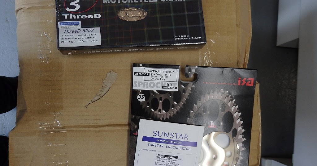 The Four Seasons Show: ZX-10R チェーン＆スプロケット交換