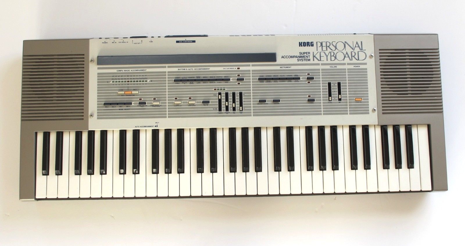 MATRIXSYNTH: Rare Korg Japan SAS-20 Keyboard Synth Vintage 1983