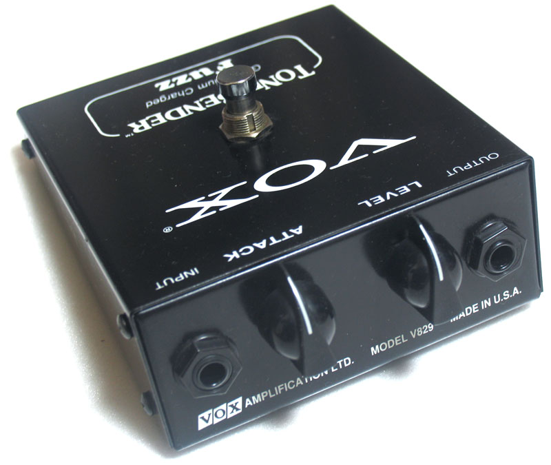 Buzz the Fuzz - all about Tone Bender: VOX Tone Bender (model V829)