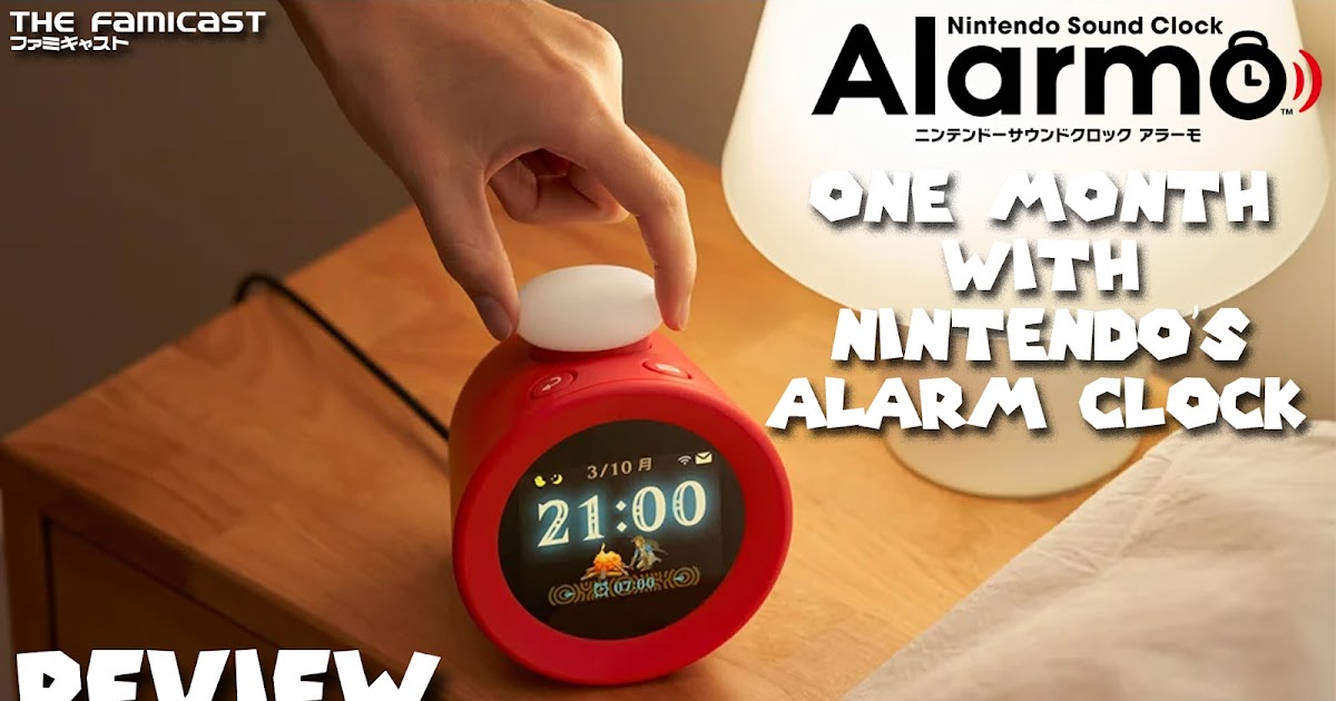 Nintendo Sound Clock Alarmo Review | One Month w/ Nintendo's Alarm