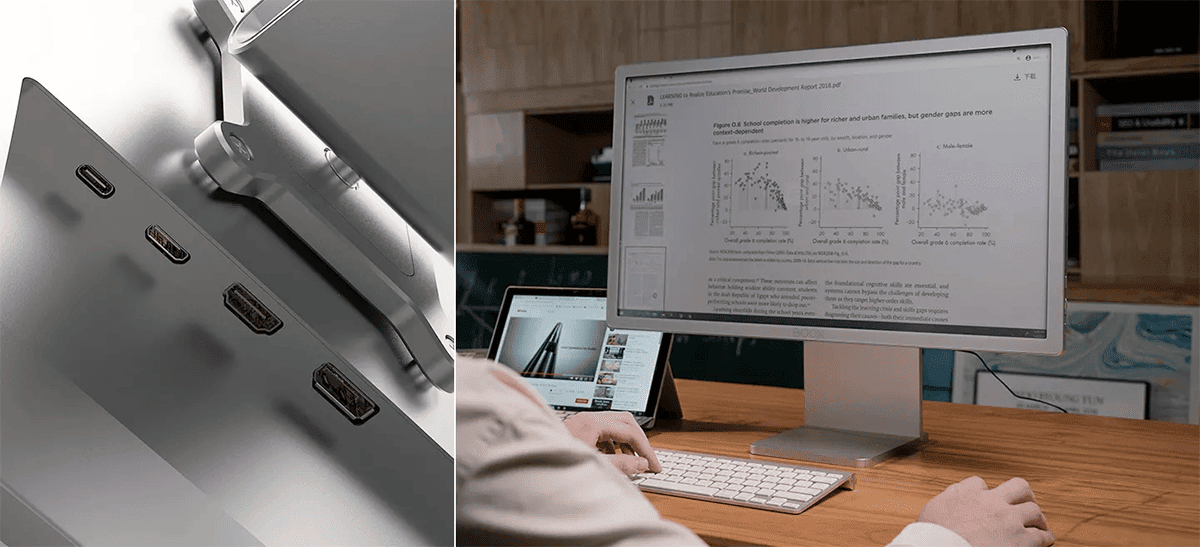 実用レベルの13.3インチE Inkモニター「BOOX Mira」発売。25.3インチの