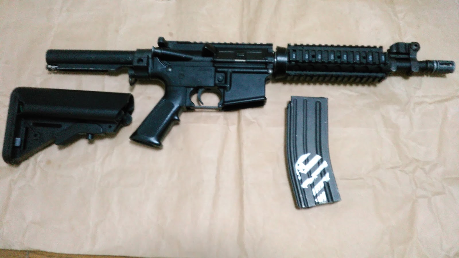 電動ガン.M4フルメタル.フルカスタム.マルイ.セット.充電器 電動ガン