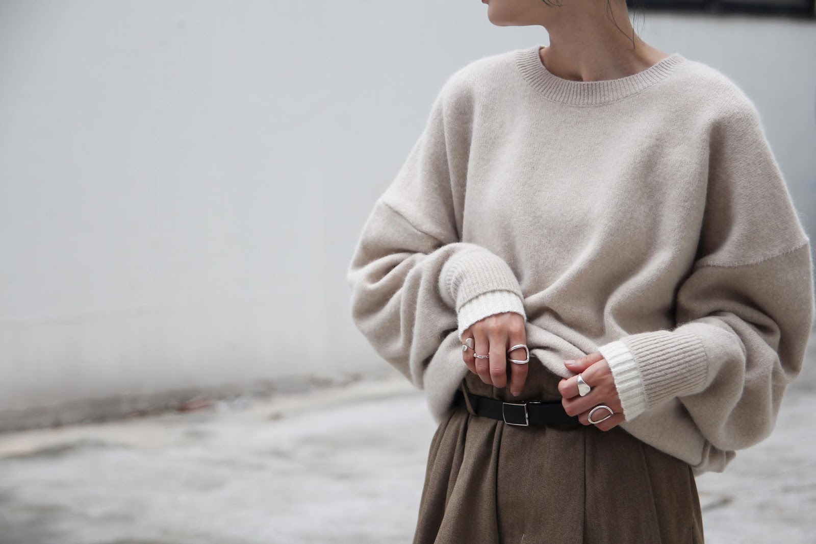 stein / シュタイン「OVERSIZED DOUBLE KNIT LS」 - input staff blog