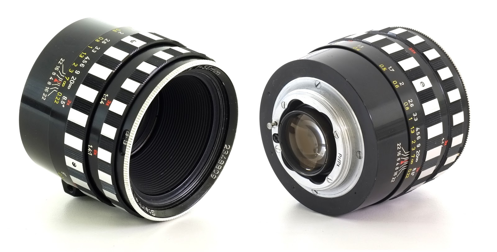 M42 MOUNT SPIRAL: Steinheil MACRO-QUINON 55mm/F1.9 (M42)シュタイン