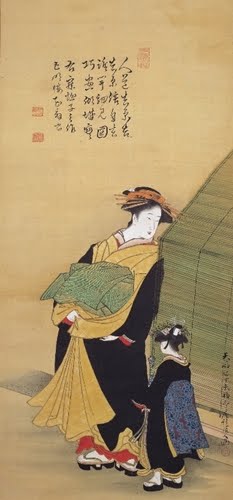 the Salon of Vertigo: 勝川春章と肉筆美人画