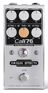 STOMP BOX STEALS: COMPRESOR- LYR-ROCK PEDALS Cali76 Stacked