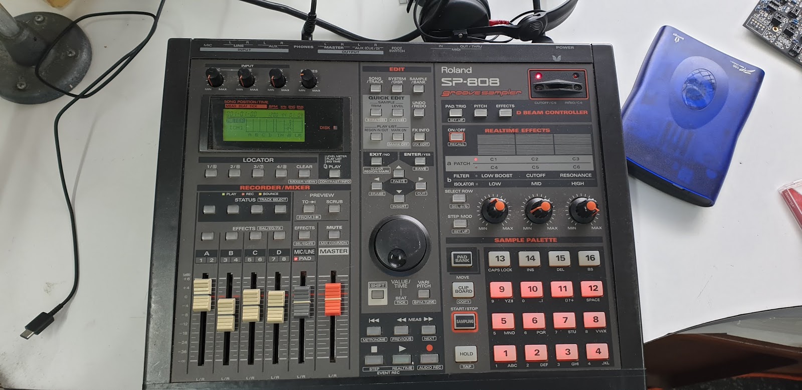 JonDent - Exploring Electronic Music: Roland SP 808 Groove sampler
