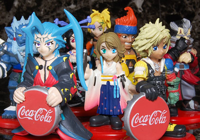 コカコーラ×ファイナルファンタジーのフィギュアをレビュー！-趣味人の