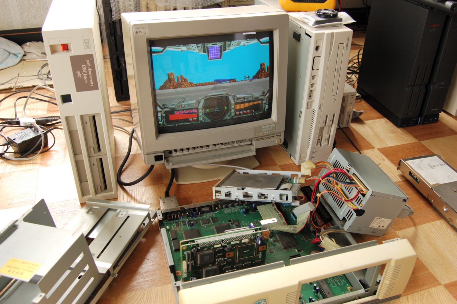 ジャンク品のPC-486GRを購入