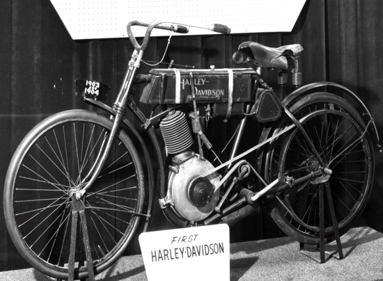 First Versions: Harley-Davidson: 1st model ever