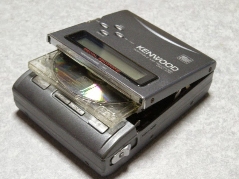 みはの徒然ブログ: KENWOOD PORTABLE MD RECORDER DMC-A7R