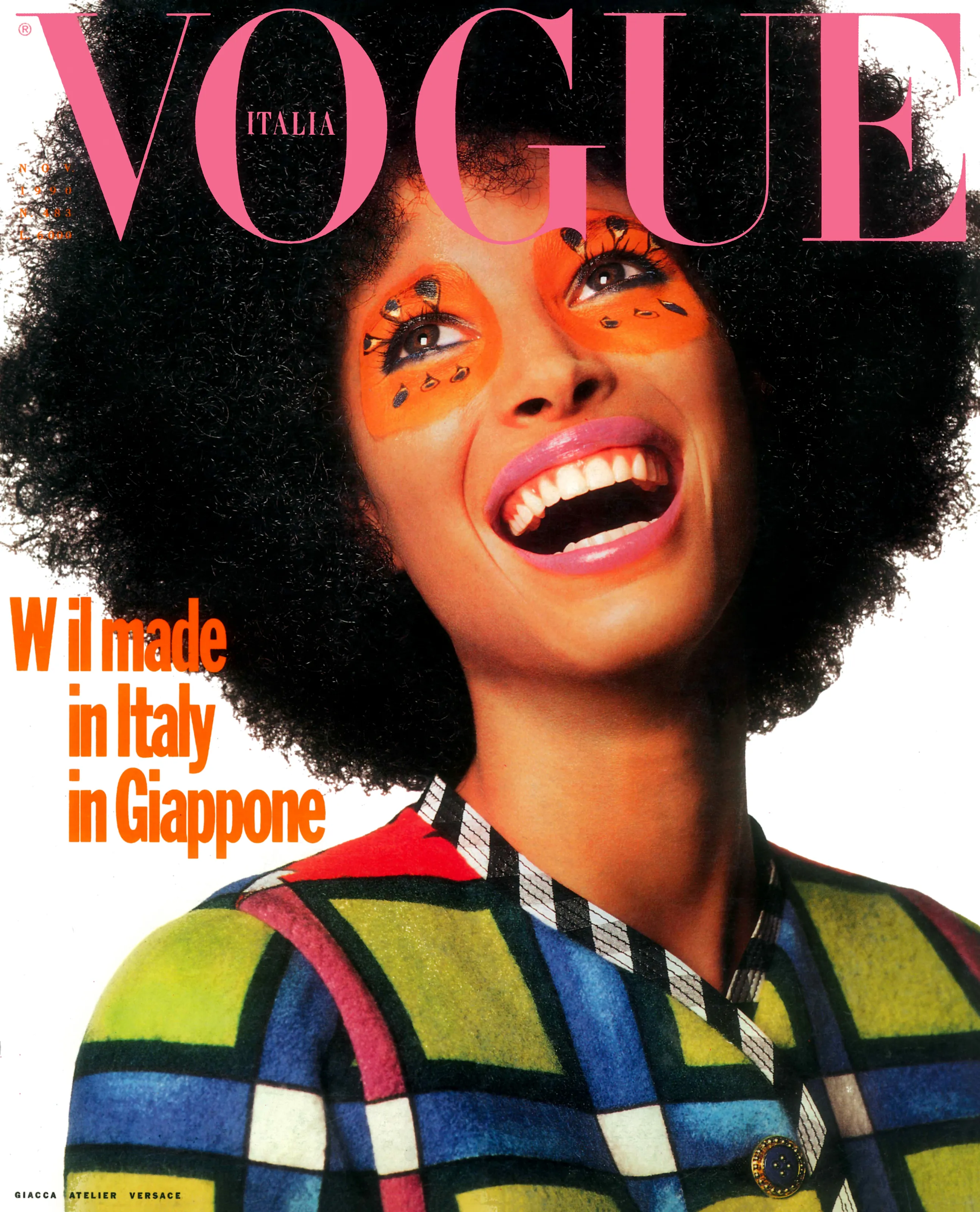COVER: VOGUE ITALIA NOVEMBER 1990