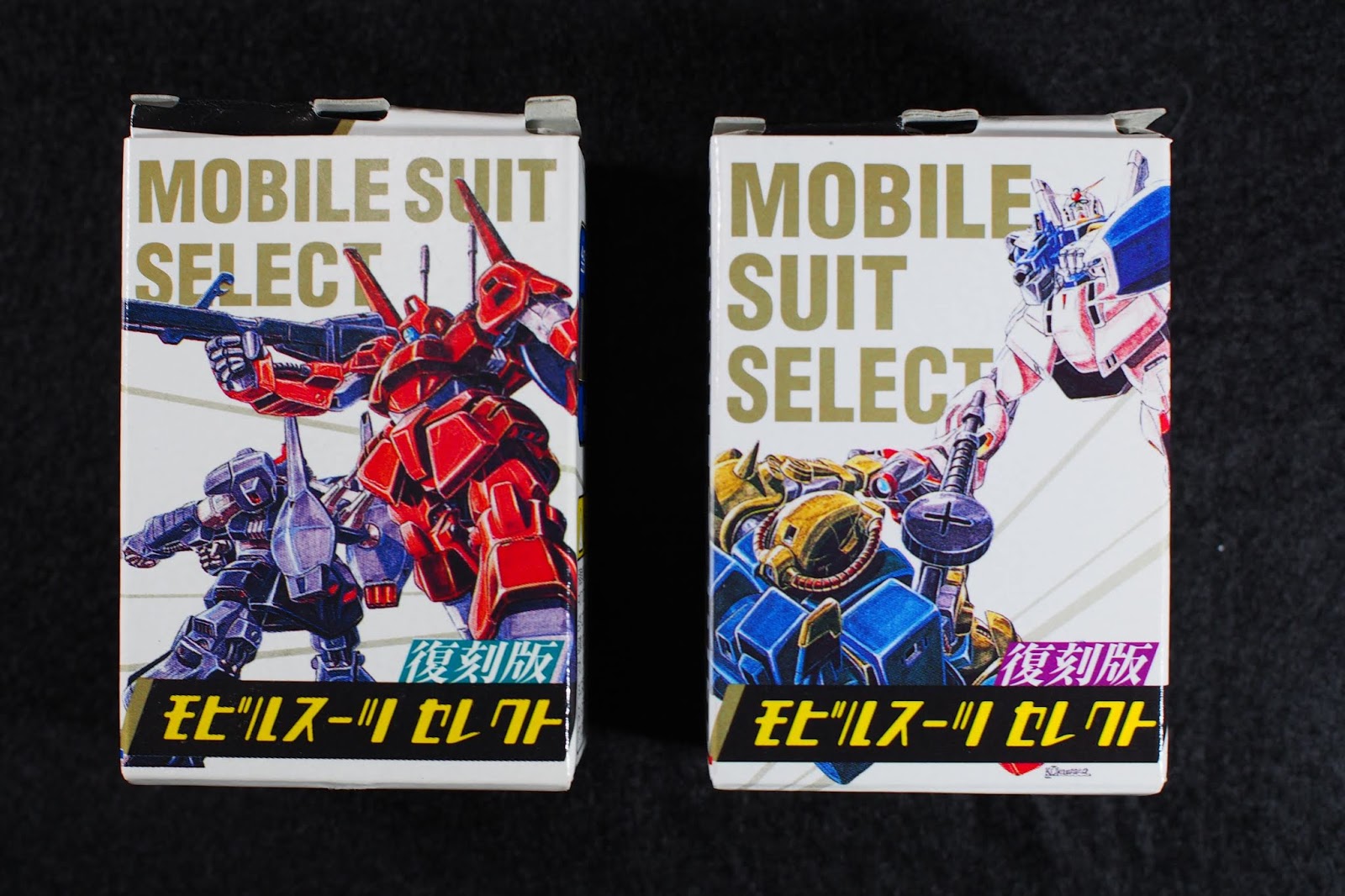 森永チョコスナック MOBILE SUIT SELECT復刻版-ガンプラ旧キット資料館