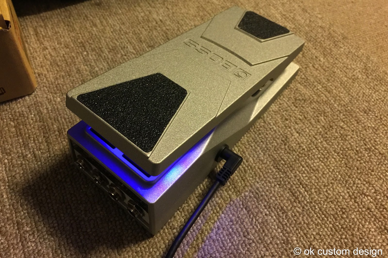 ok custom design / column & diary: Modified Volume Pedal BOSS FV