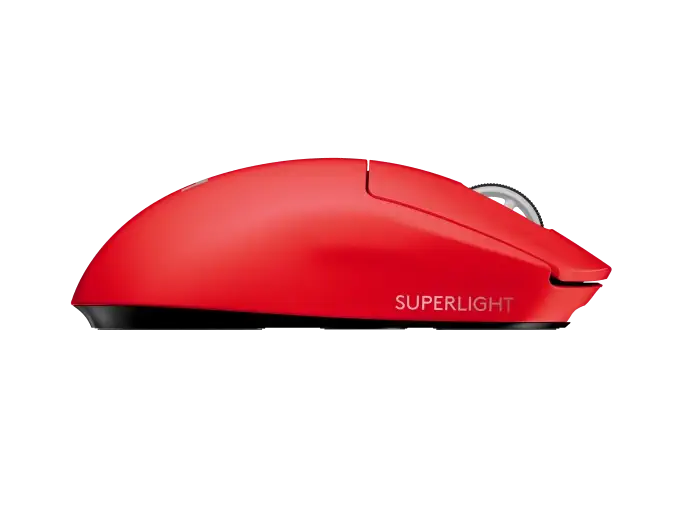 Logitech G、「G PRO X SUPERLIGHT」新色「レッド」を発表