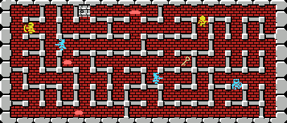 MSX BASICでゲームをつくろう: MSX版ドルアーガの塔 全マップ1