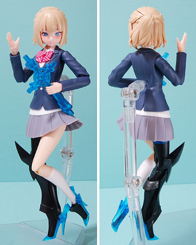 創彩少女庭園とメガミデバイスの互換！制服姿を楽しむのが基本かも