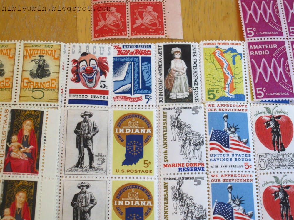 切手コレクション アメリカ歴史 American Stamps Vintage 切手