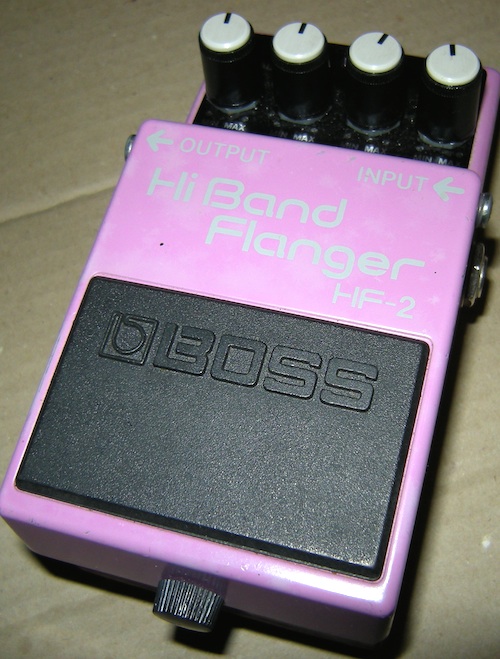 音響的電子工作: BOSSエフェクター音痩せ改善 その2_ HF-2 Hi Band