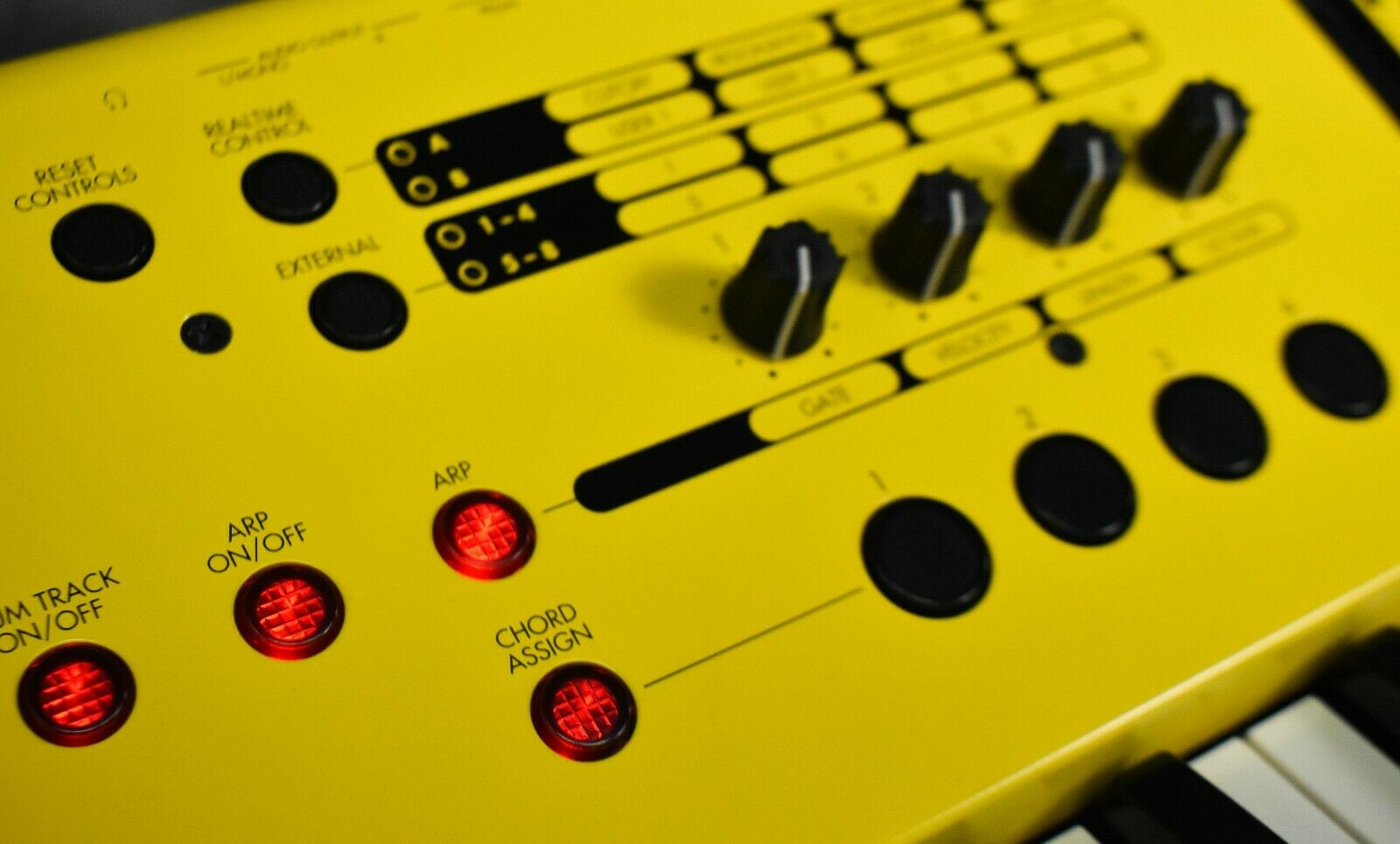 MATRIXSYNTH: Korg M50-61 [Yellow] Music Workstation Synthesizer