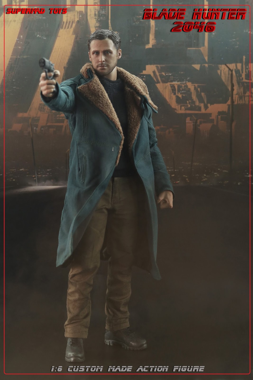 1/6 カスタムヘッド オフィサーK ブレードランナー 2049 バトル