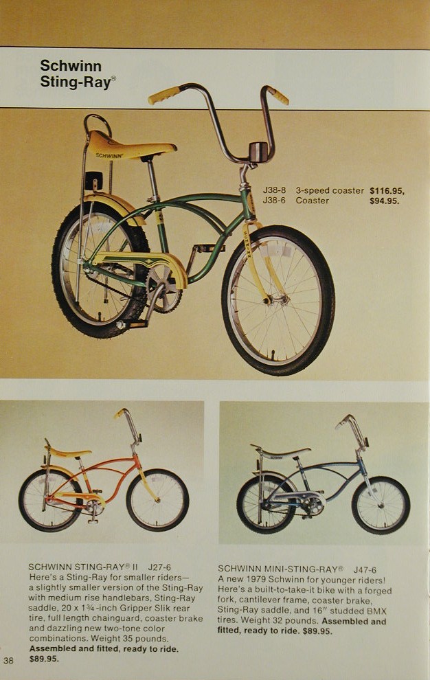 CYCLE TRASH: Schwinn部：1979 Sting-Ray