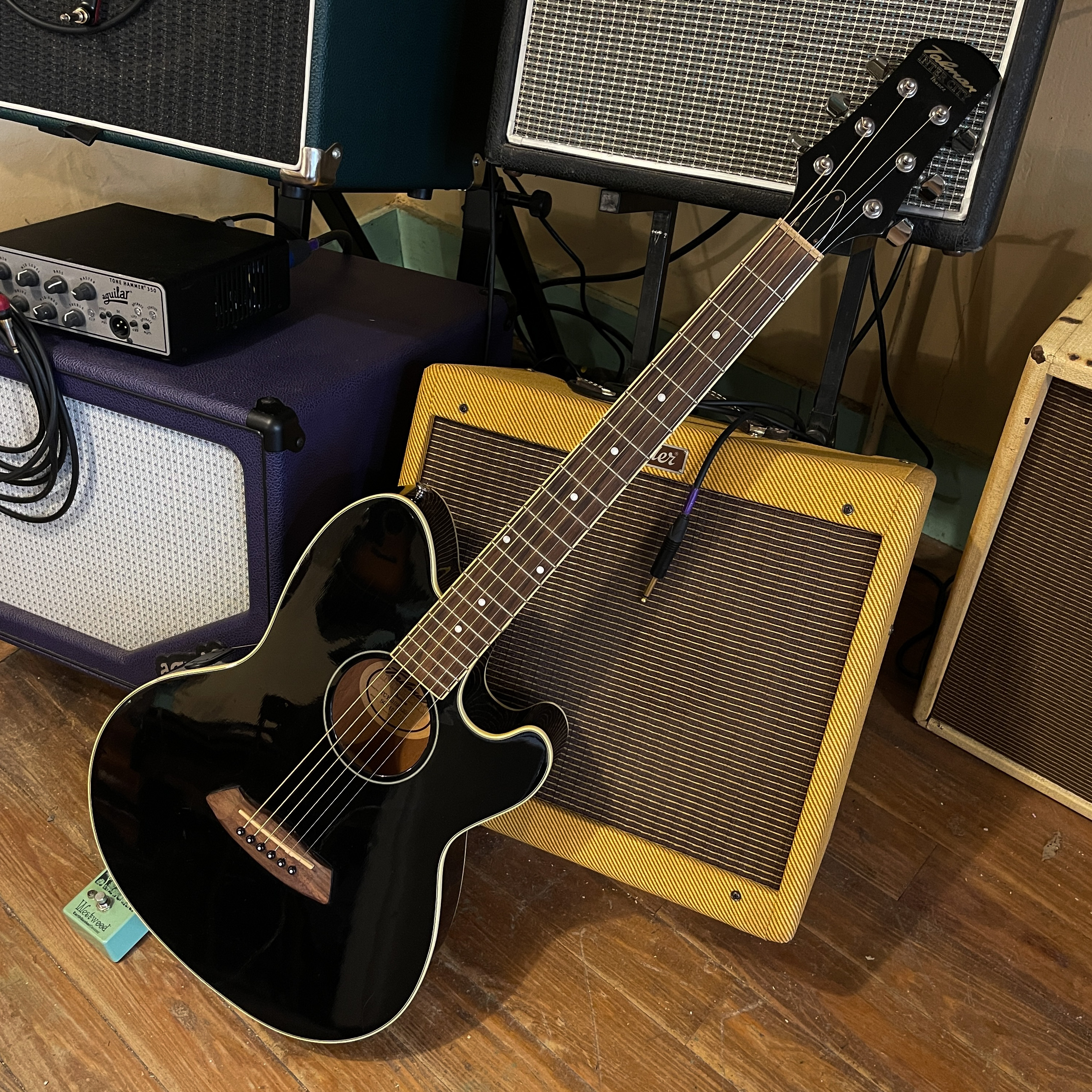 2000s Ibanez Talman TCY-10 Inter-City Acoustic/Electric Guitar